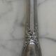 Couteaux en argent fourré poinçon minerve fin XlXeme decor rubans et fleurs