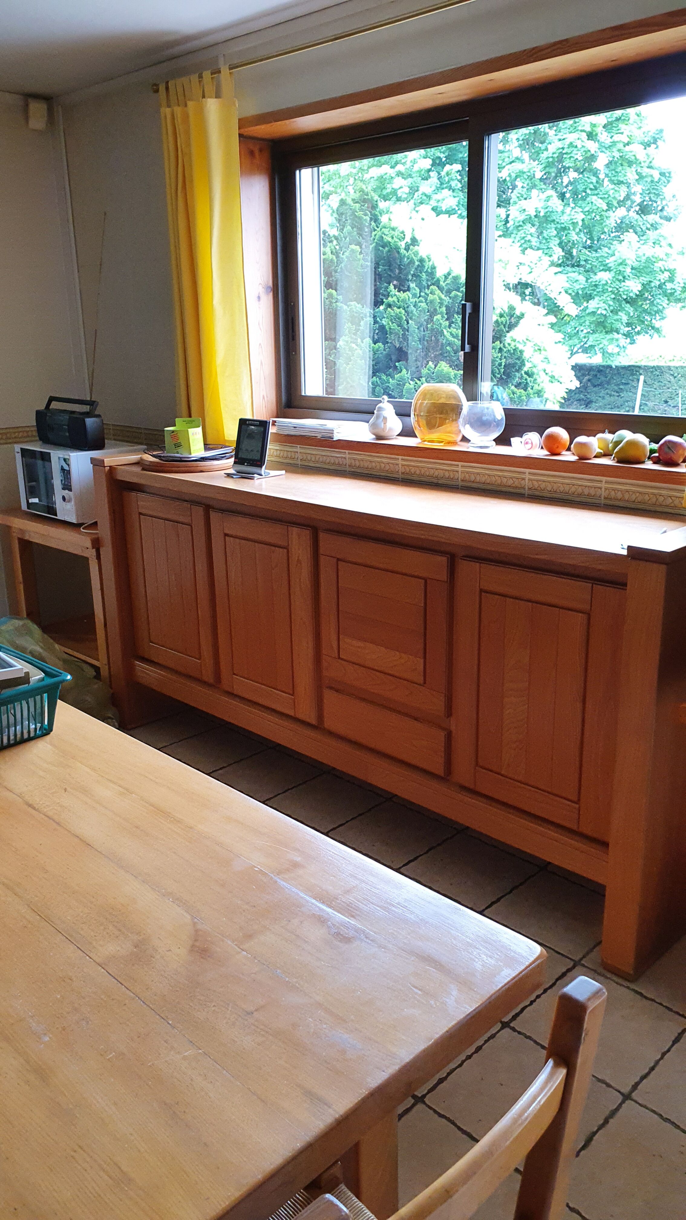 Brutalist 1970s sideboard