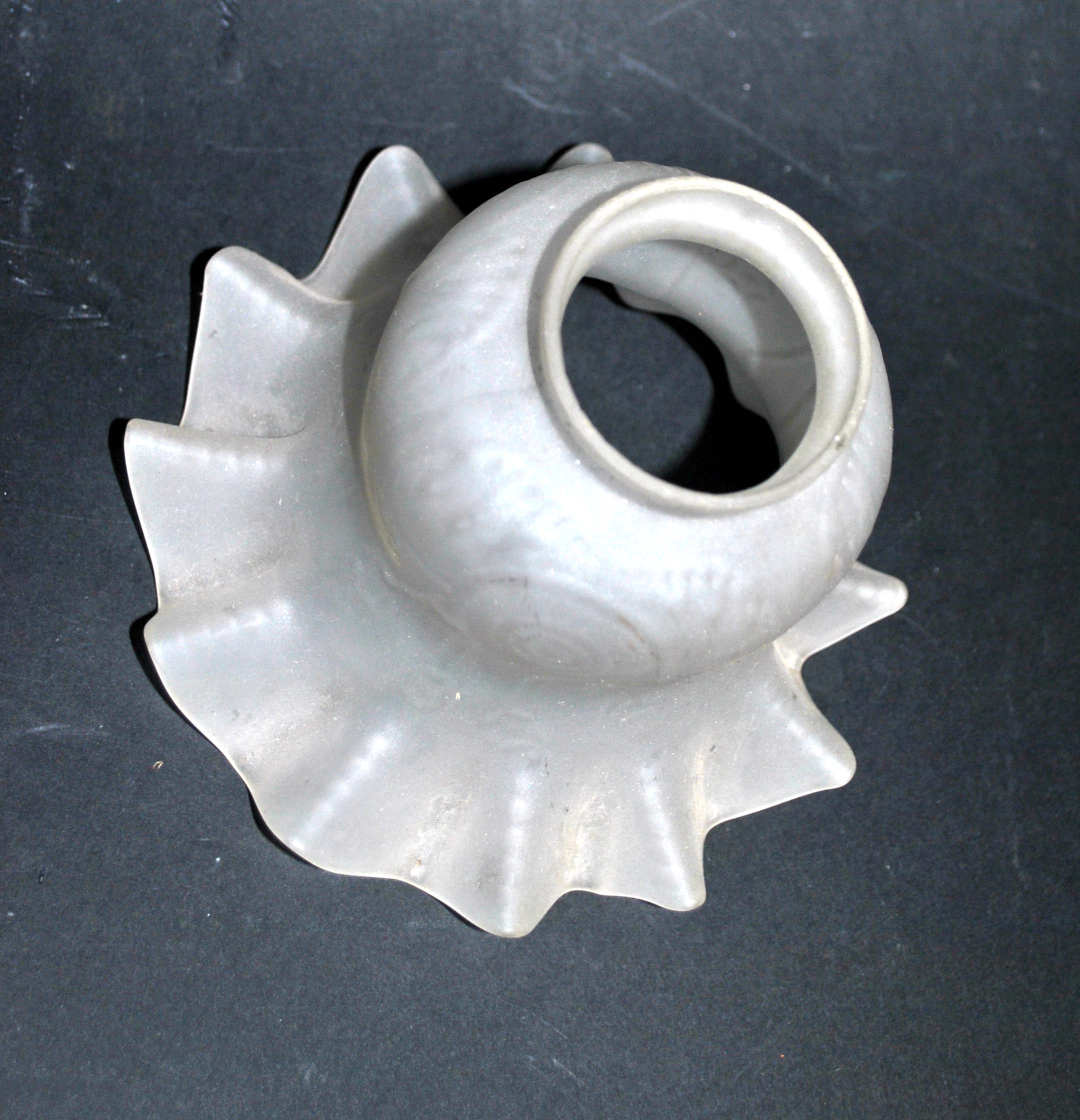 Tulip for lamp art deco - frosted glass lampshade cup 11.5x15