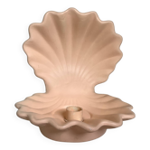 Bougeoir coquille Saint-Jacques