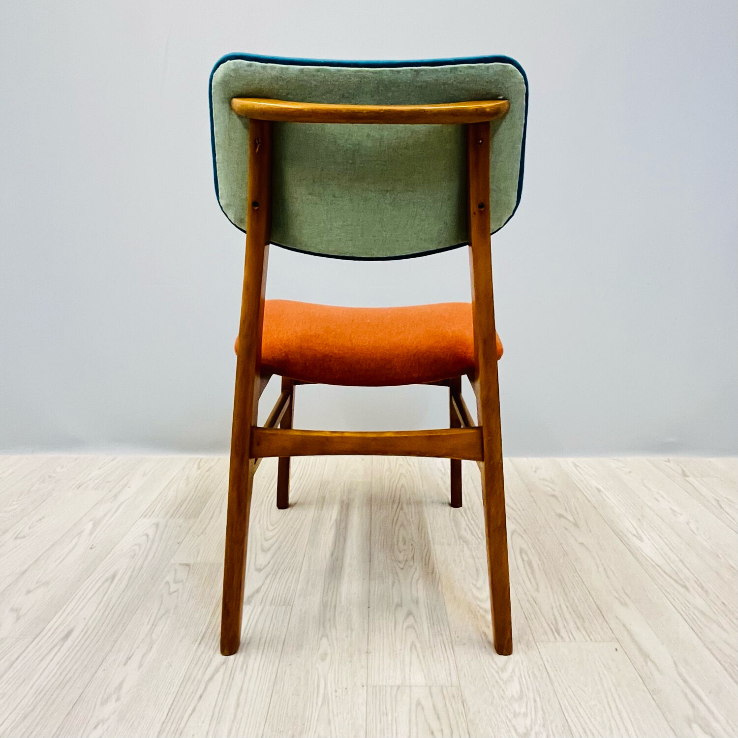 Four middle century chairs