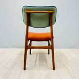 Four middle century chairs