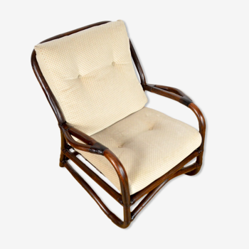 Fauteuil en Bambou Vintage 1960