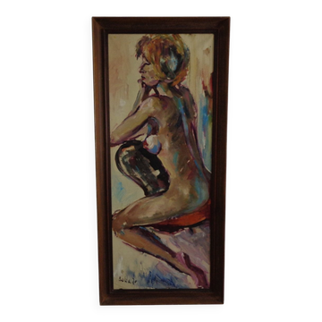 Oil on Canvas, 1970s, Framed