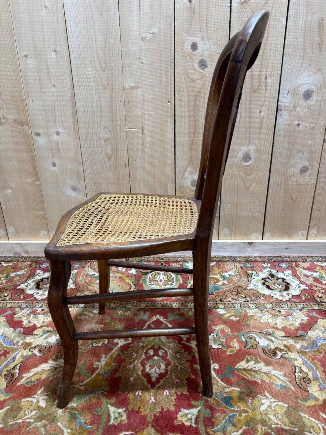 Set of 10 caned chairs from the Louis Philippe period.