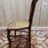 Set of 10 caned chairs from the Louis Philippe period.