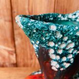 Fat lava vase Vallauris 60s