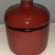 Vintage Japanese lacquered Bakelite top with 4 pieces