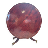 Jacob Desmalter mahogany pedestal table, stamped, Empire/Consulate period