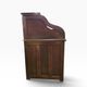 Bureau américain vintage en bois avec volet roulant