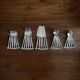 30-piece stainless steel cutlery set - spiral shape, swirls