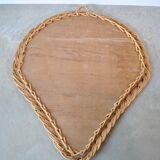 Rattan mirror 1970