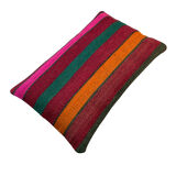 Vintage turkish kilim cushion cover, 30 x 50 cm
