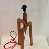 Table lamp in walnut 1980