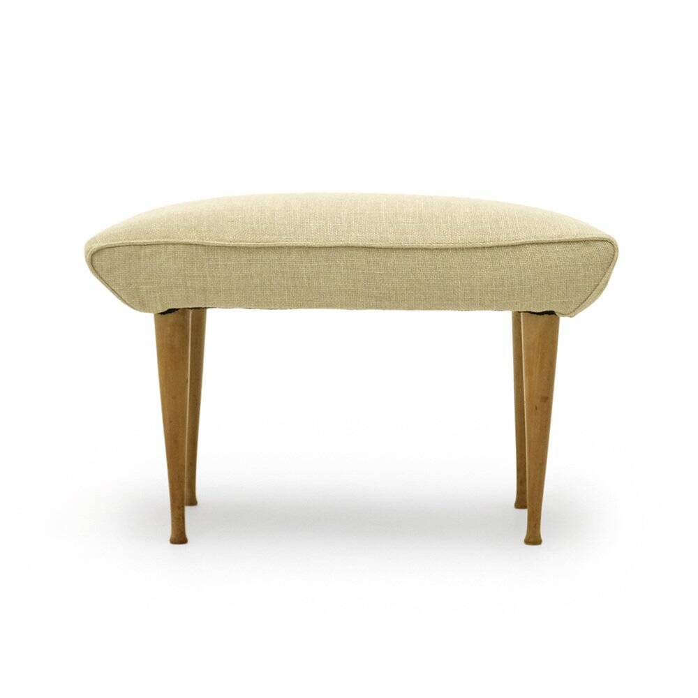 Stool with wooden legs, 1950s