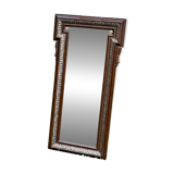 Miroir en bois et laiton style Napoléon