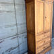 Raw wood furniture