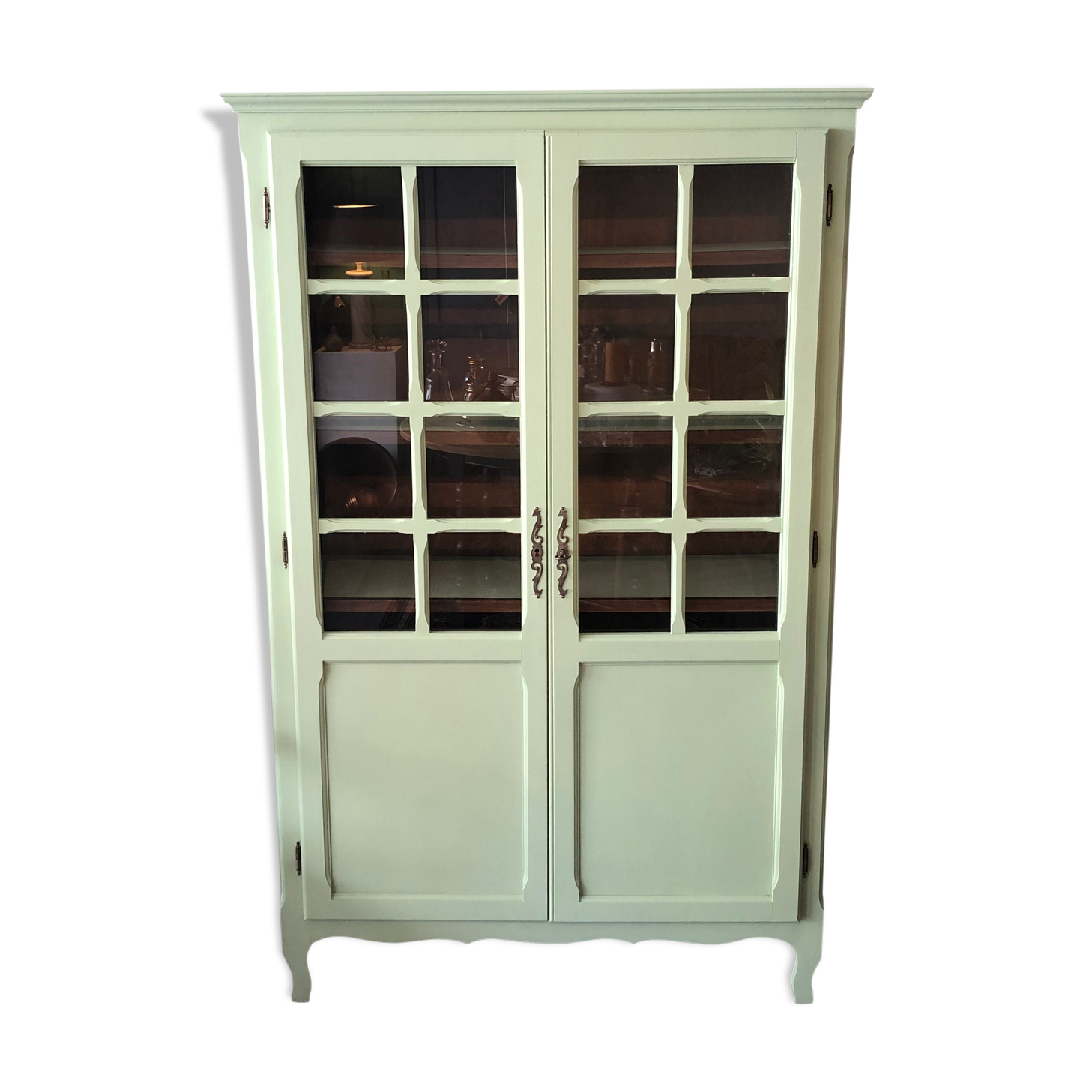 Glass-glazed Parisian wardrobe