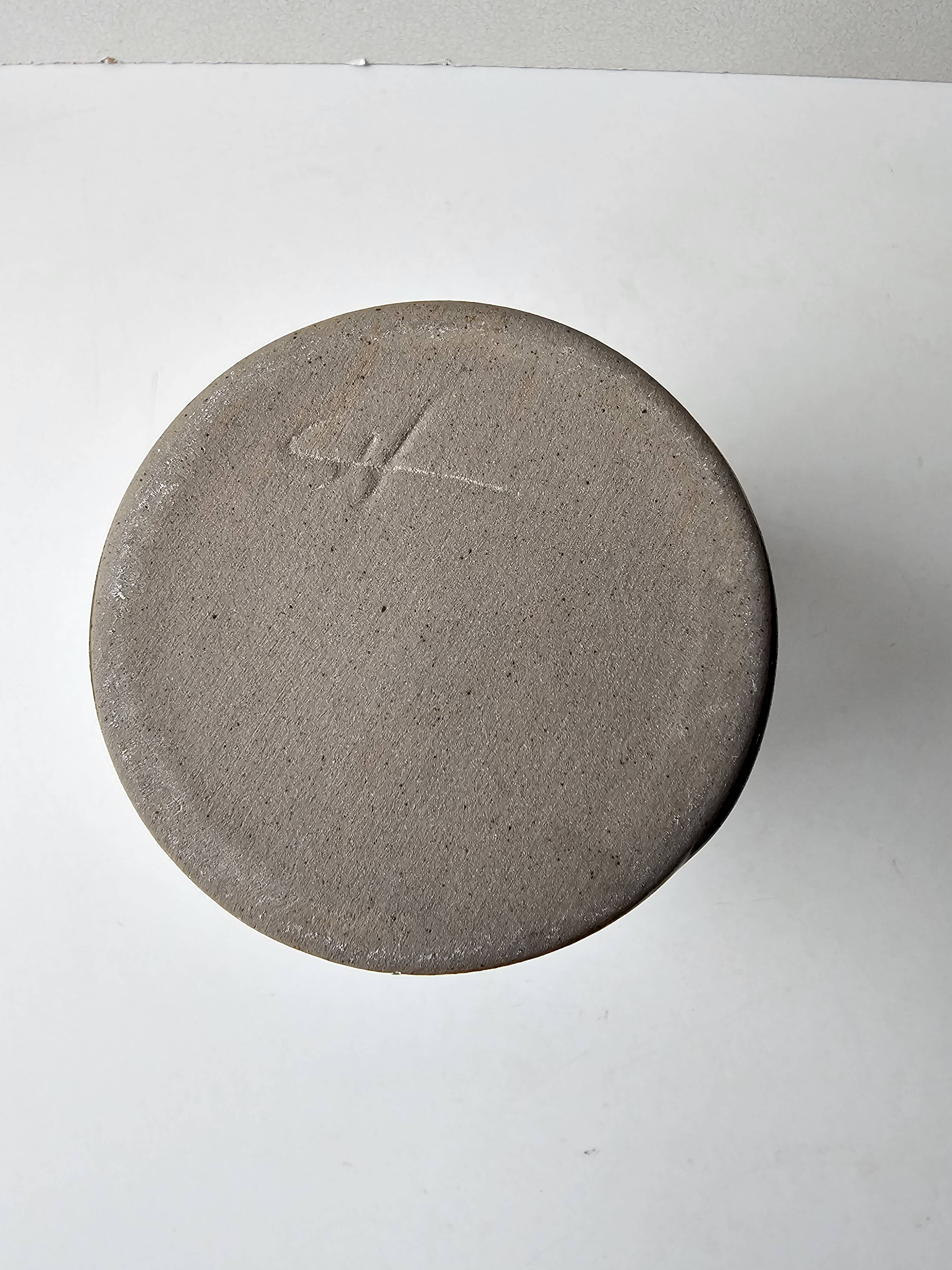 Glazed ceramic vase, signed (signature to be identified)