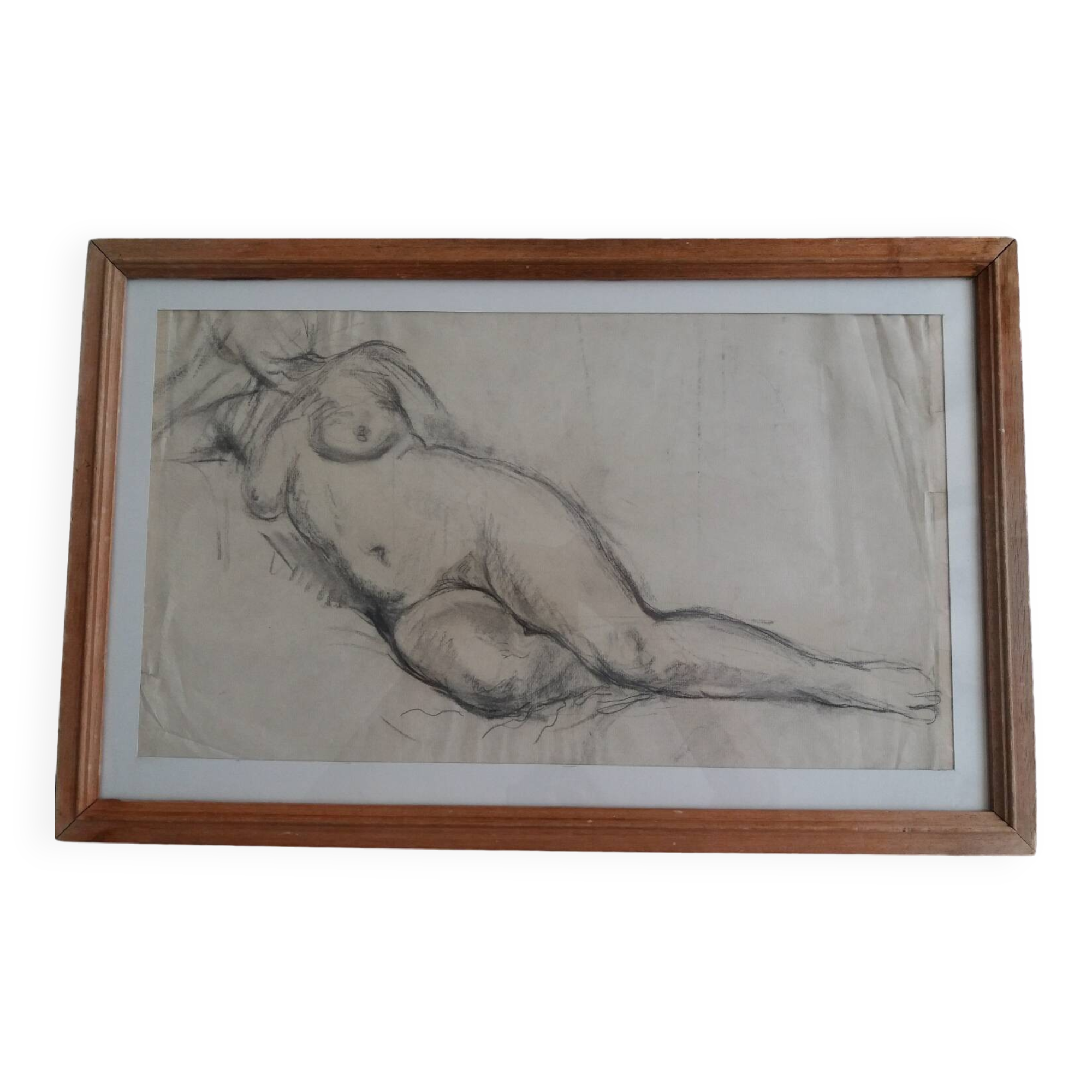 Study of a female nude