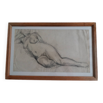 Study of a female nude