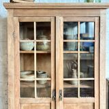 Old glass cabinet