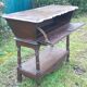 Provençal oak kneading trough