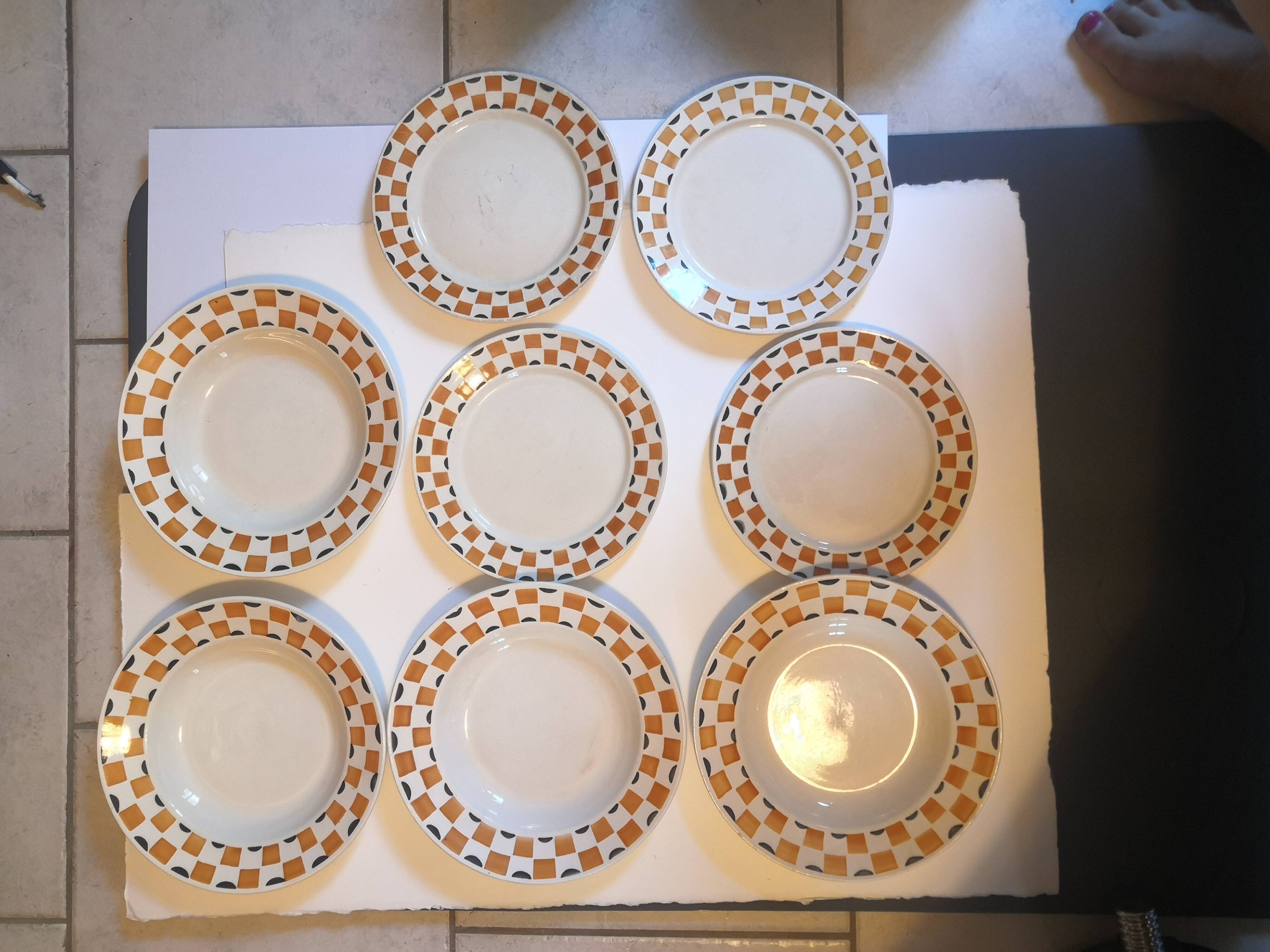 Lot plates Badonviller