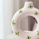 Artisanal vase Tafoukt floral