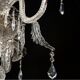 Murano crystal chandelier, Italy.