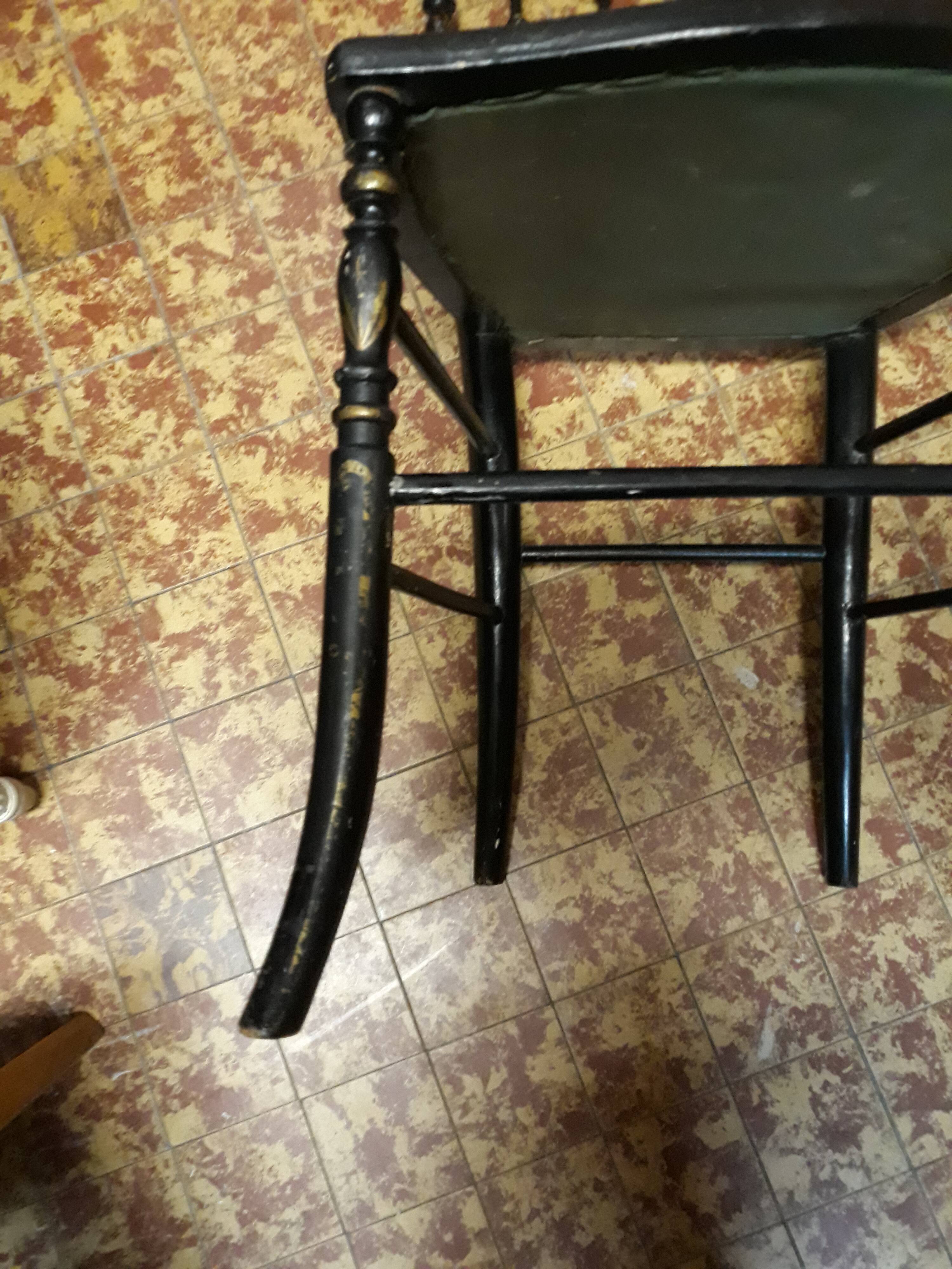 Napoleon III theater chair