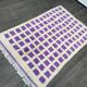 Tapis berbère en laine pure fait main taille 150 x 250 cm