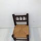 Vintage children's straw chair 70