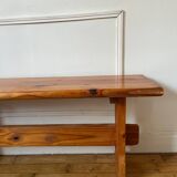 Pine bench