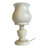 70s Tulip LAMP in ALABASTER Stone
