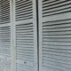 Set of 3 old shutters wooden shutters huteur 268 cm
