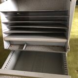 Vintage ATAL metal office with return