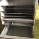 Bureau metallique vintage atal avec retour
