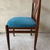 6 Scandinavian teak chairs 1960