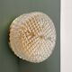 Vintage moulded glass wall or ceiling light globe