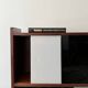 Glass-fronted bookcase by D.Rozaffy, Meuble Oscar edition, 1960s