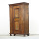 Painted folk art bridal cupboard 1769