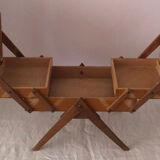 Worker, former sewing box