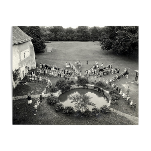 Photographie ancienne d'une chorégraphie