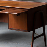 Writing desk by Louis Van Teeffelen for Wébé, Dutch design, 1950s