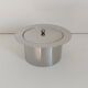 Designer stainless steel ice bucket