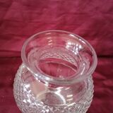 Crystal vase baluster shape