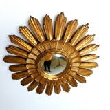 Vintage sunburst mirror, 1960s