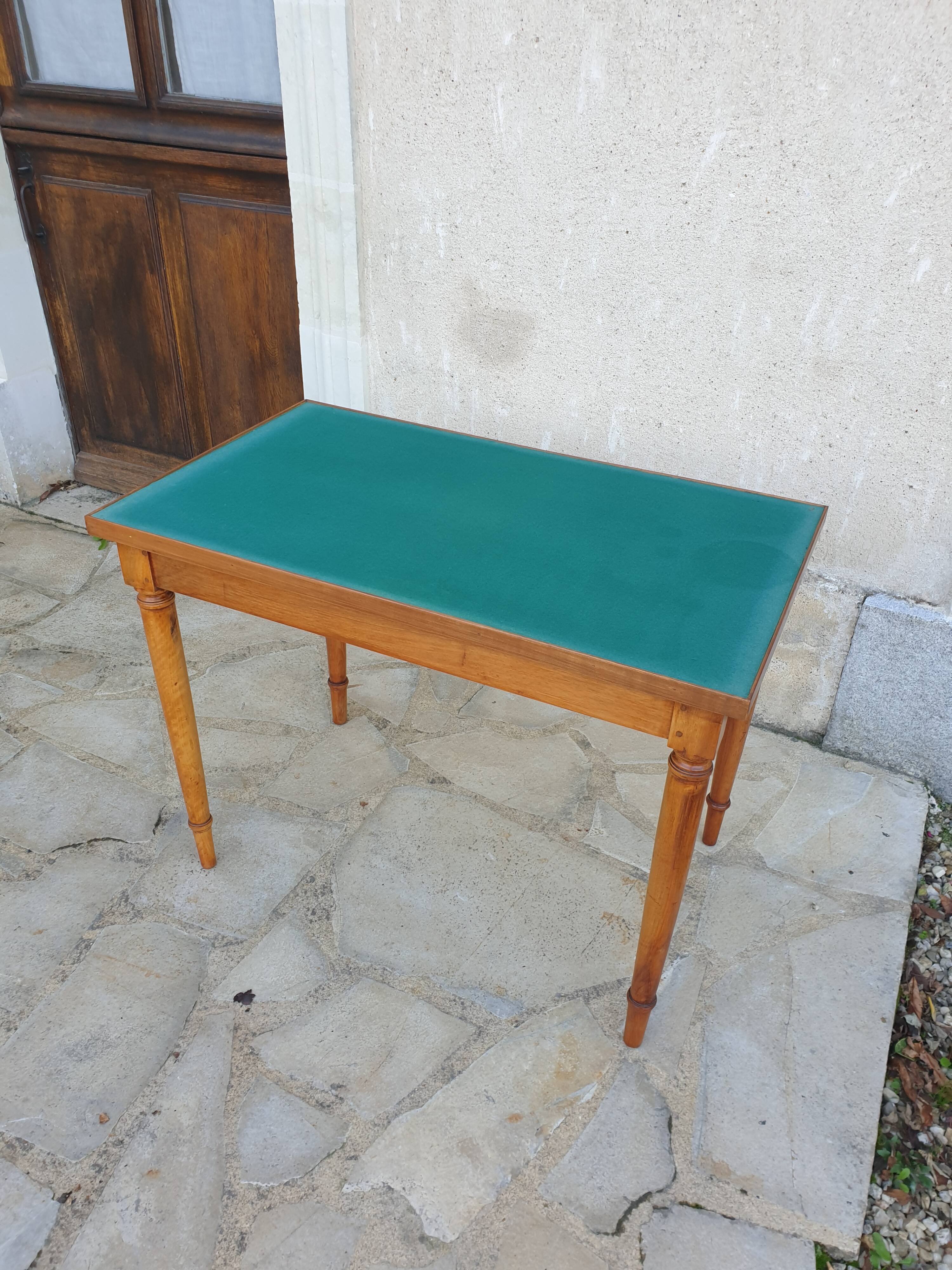 Table à jeux ancienne