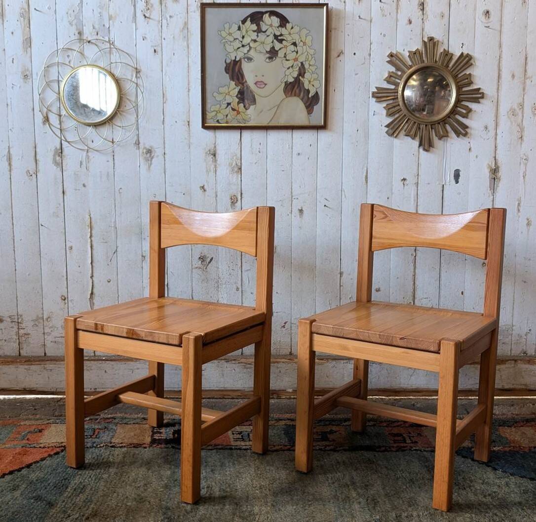 Paire de chaise Ilmari Tapiovaara